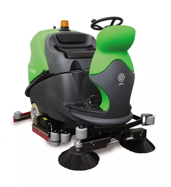 เครื่องขัดพื้น อัตโนมัติแบบนั่งขับ (รถขัดพื้นออโต้ขนาดใหญ่)ยี่ห้อ IPC อิตาลี รุ่นCT-160