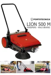 เครื่องกวาดพื้นเดินตาม IPC รุ่น LION500